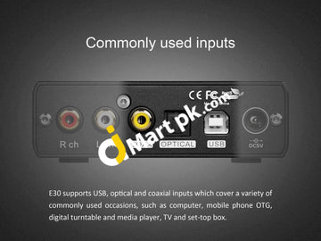Topping E30 Mini Stereo Dac With Remote Control For Home Theater Game & Music - Imported From Uk
